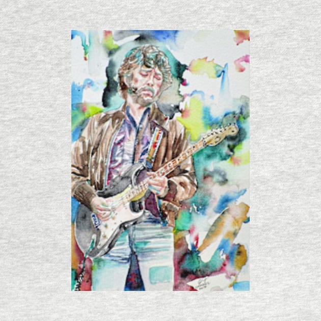 ERIC CLAPTON watercolor portrait .1 by lautir